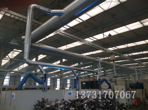 遼寧汽車零部件廠焊煙除塵器順利投產 遼寧汽車零部件廠焊煙除塵器順利投產