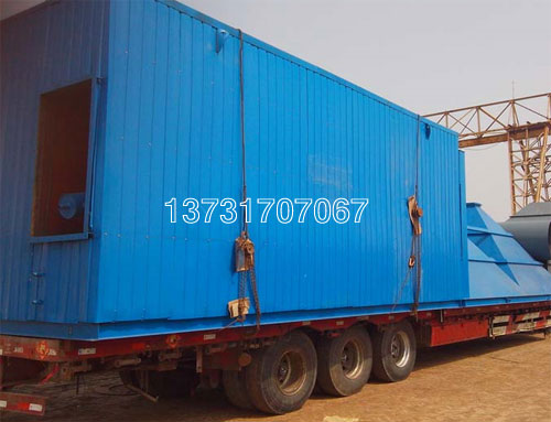 河南南陽劉經理定購的1000型瀝青攪拌站除塵器已發貨 河南南陽劉經理定購的1000型瀝青攪拌站除塵器已發貨