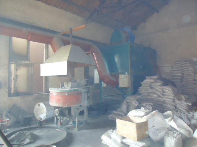 保定劉經理定購的粉料攪拌機布袋除塵器已發貨 保定劉經理定購的粉料攪拌機布袋除塵器已發貨